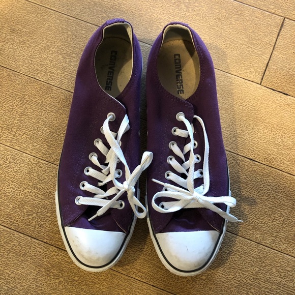 Purple Men’s Converse